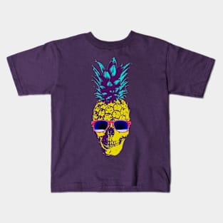 Pineapple Skull Kids T-Shirt